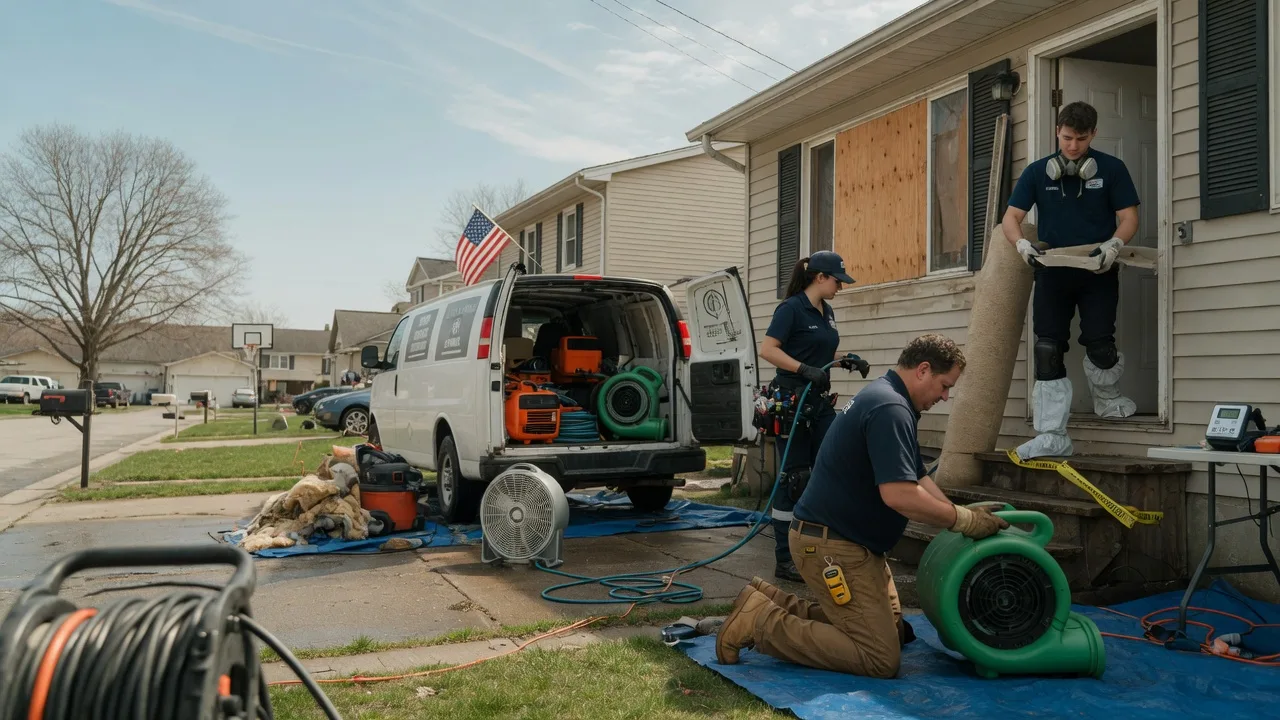 Water Damage Restoration in Rockport, IL near me